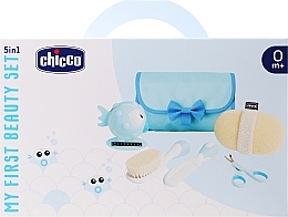 Парфумерія, косметика Набір туалетного приладдя для дітей, блакитний - Chicco My First Beauty Set