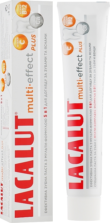 УЦІНКА Зубна паста "Мультиефект плюс" - Lacalut Multi-Effect Plus Toothpaste * — фото N1