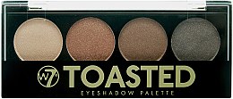 Духи, Парфюмерия, косметика Палетка теней - W7 Toasted Eyeshadow Palette