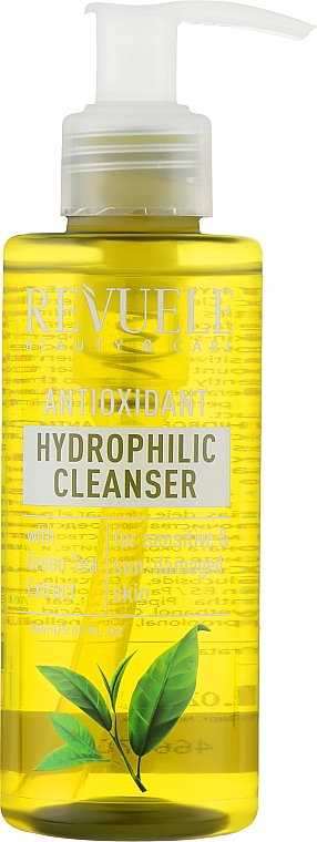 Гидрофильное очищающее средство - Revuele Hydrophilic Antioxidant Cleanser with Green Tea Extract