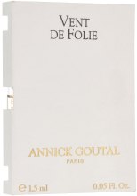 Духи, Парфюмерия, косметика Annick Goutal Vent de Folie - Туалетная вода (пробник)