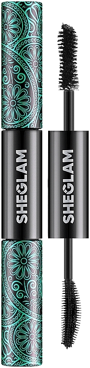 Подвійна туш для вій для подовження та об'єму - Sheglam All-in-One Volume & Length Mascara — фото N1
