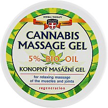 Духи, Парфюмерия, косметика Массажный гель на травах "Масло конопли" - Palacio Cannabis Massage Gel