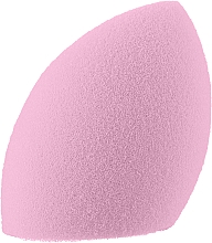 Спонж для макіяжу каплеподібний, зі зрізом, нелатексний NL-B22, світло-рожевий - Cosmo Shop Latex Free — фото N1