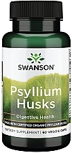 Дієтична добавка "Лушпиння насіння подорожника", 625 мг - Swanson Psyllium Husk — фото N1