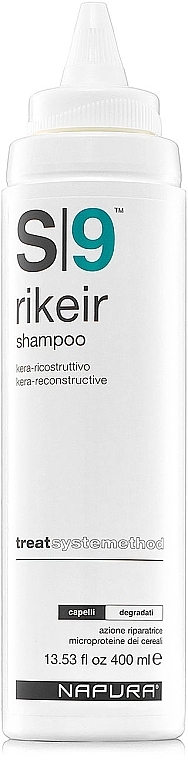 Шампунь "Кера-реконструктор" восстановление для волос - Napura S9 Rikeir Shampoo — фото N3