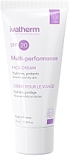 Парфумерія, косметика MULTIPERFORMANCE Зволожувальний крем для сухої шкіри обличчя SPF 20 - Ivatherm Multi-performance Hydrating Face Cream SPF 20