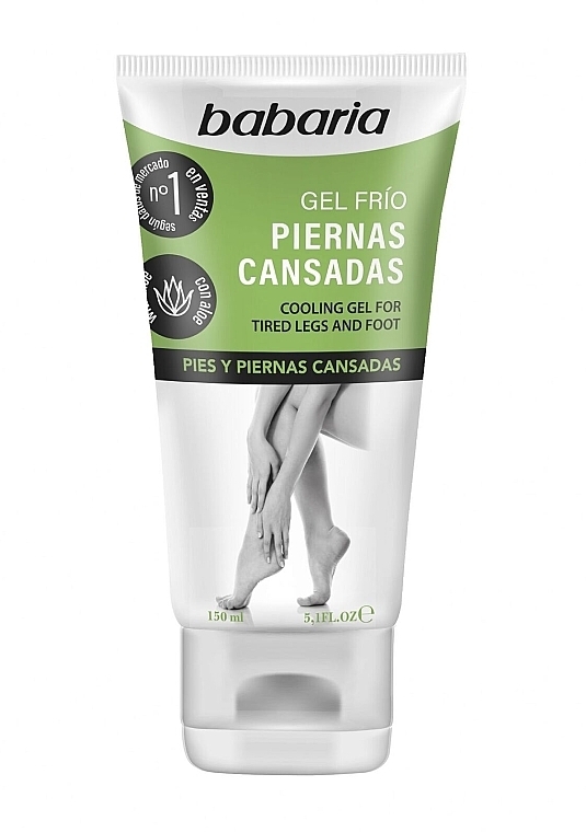 Охолоджувальний гель для втомлених ніг - Babaria Aloe Vera Cooling Gel For Tired Legs & Feet — фото N1