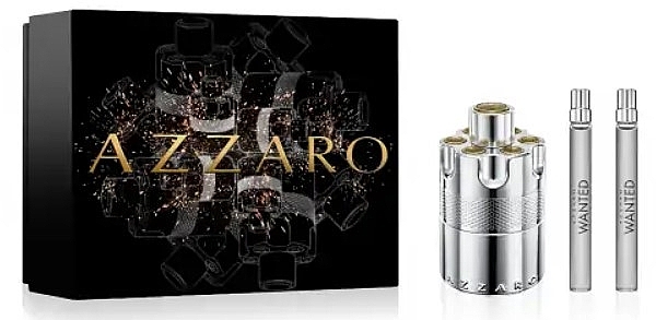 Azzaro Wanted - Набор (edp/100 ml + edp/mini/2x10 ml) — фото N1