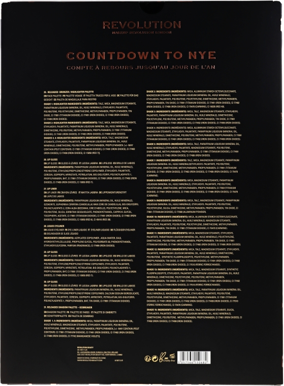 Набор - Makeup Revolution Countdown To NYE — фото N2