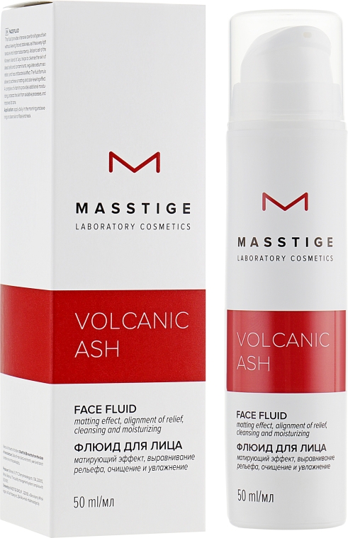 Флюїд для обличчя - Masstige Volcanic Ash Face Fluid