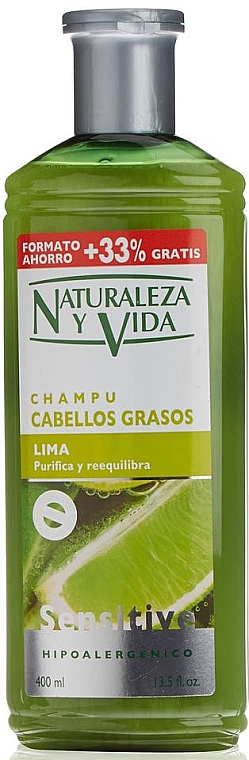 Шампунь для жирных волос - Naturaleza Y Vida Sensitive Shampoo For Oily Hair — фото N1