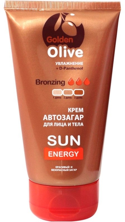 Крем автозагар для лица и тела - Sun Energy Golden Olive