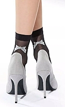 Парфумерія, косметика Шкарпетки для жінок "Ask", 20 Den, nero - Knittex