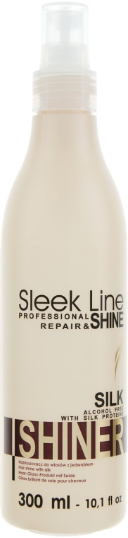 Увлажняющий спрей для блеска и шелковистости волос - Stapiz Sleek Line Shiner — фото N1