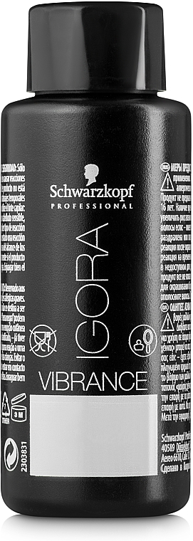 Фарба для волосся без вмісту спирту - Schwarzkopf Professional Igora Vibrance Alcohol-Free * — фото N2