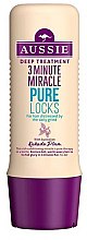 Духи, Парфюмерия, косметика Маска для волос - Aussie 3 Minute Miracle Pure Locks Deep Treatment