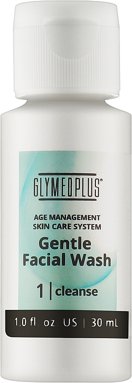 Нежная эмульсия для умывания, с гликолевой кислотой - GlyMed Plus Gentle Facial Wash — фото N1
