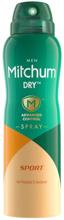 Дезодорант-антиперспірант для чоловіків - Mitchum Men Advanced Control Sport Anti-Perspirant Deodorant Spray — фото N1