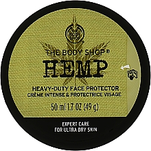Парфумерія, косметика Крем захисний для обличчя "Конопляна олія" - The Body Shop Hemp Heavy-Duty Face Protector