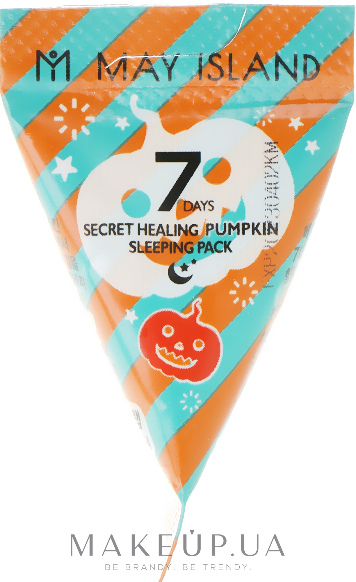 Нічна маска з екстрактом гарбуза - May Island 7 Days Secret Healing Pumpkin Sleeping Pack — фото 5g
