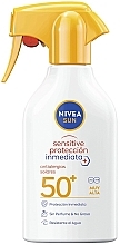 Парфумерія, косметика Сонцезахисний спрей для дітей - NIVEA Sun Sensitive Protection Spf50