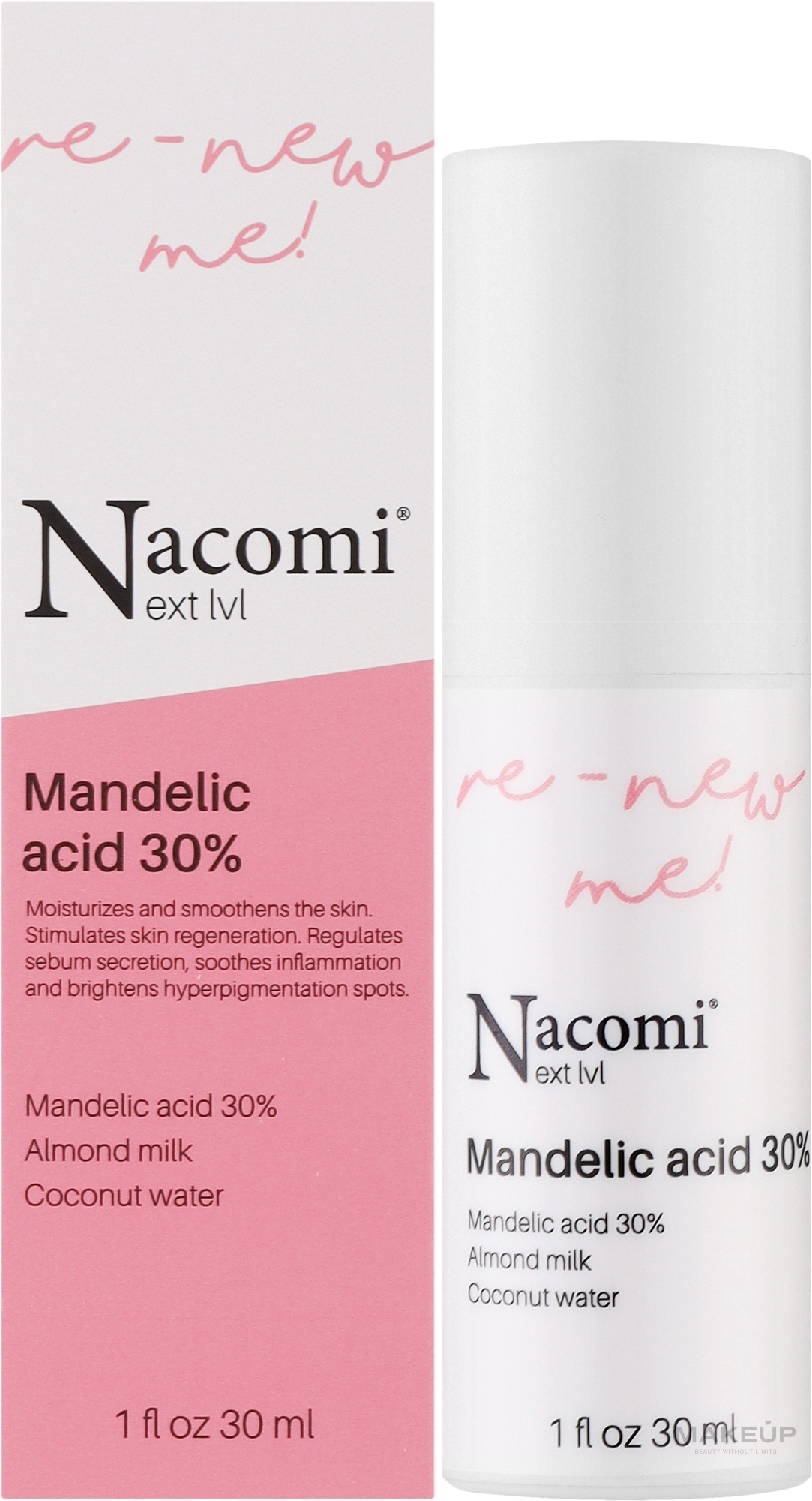 Сироватка з мигдальною кислотою - Nacomi Next Level Mandelic Acid 30% — фото 30ml