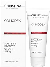 Крем для обличчя "Матування та захист" - Christina Comodex-Mattify&Protect Cream SPF15 — фото N2