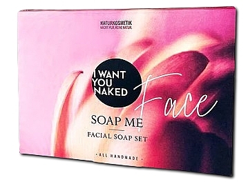 Набор "Soap Me" - I Want You Naked Facial Soap Set (soap/3*30g) — фото N1