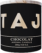 Духи, Парфюмерия, косметика Ароматическая свеча "Chocolat" - Taj Max Aroma Candle