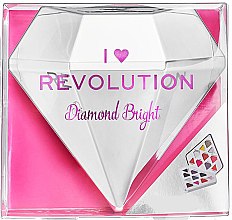 Палетка теней для век, 20 оттенков - I Heart Revolution Diamond Bright Palette — фото N3