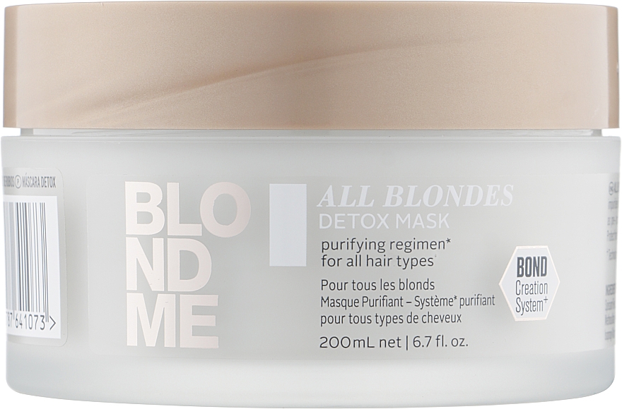Маска-детокс для волосся - Schwarzkopf Professional Blondme All Blondes Detox Mask — фото N1