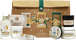 Духи, Парфюмерия, косметика Набор, 8 продуктов - The Body Shop Almond Milk & Honey Ultimate Gift