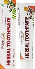 Зубная паста "Травяная" - Patanjali Herbal Toothpaste — фото N2