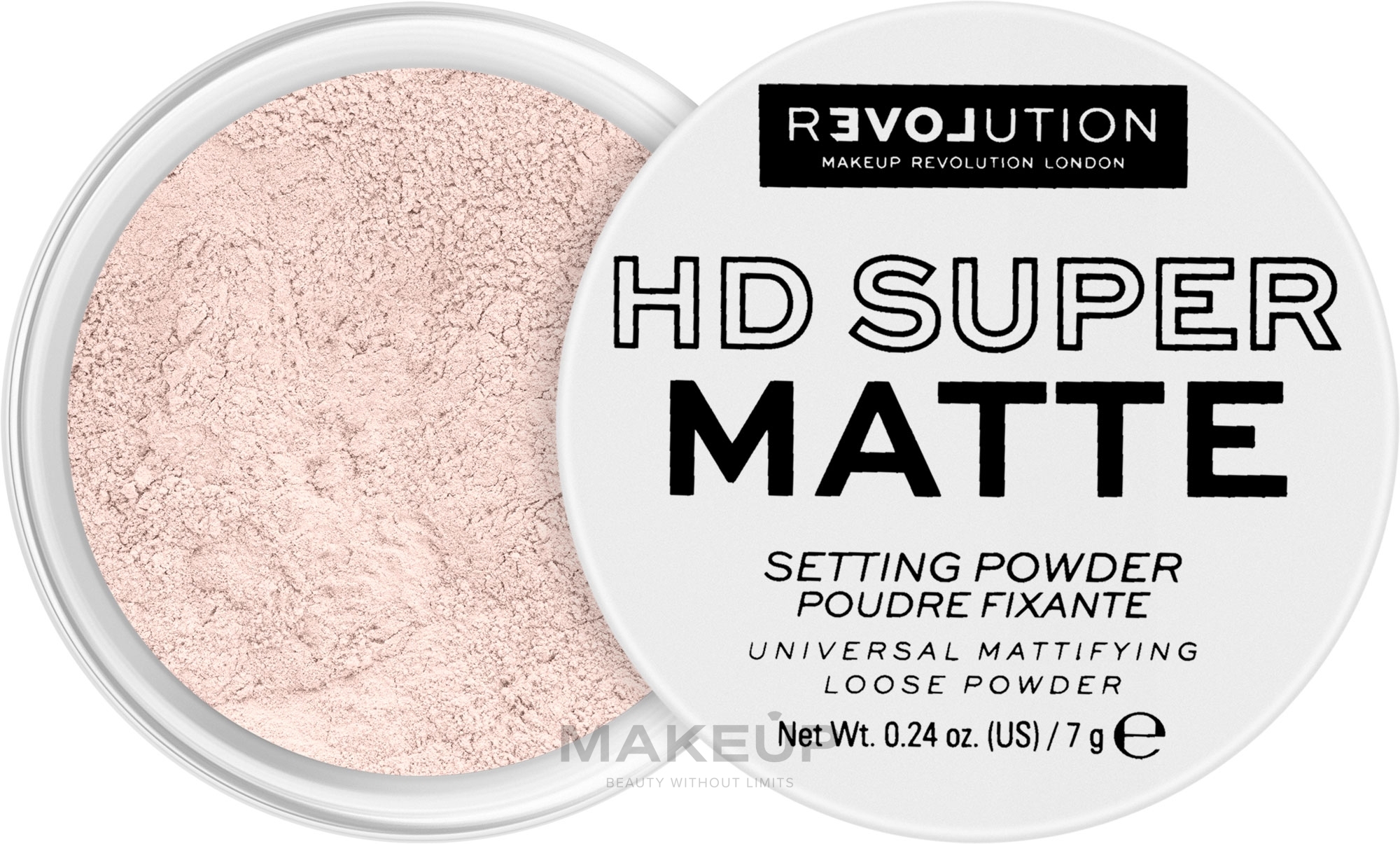 Матувальна розсипчаста пудра - ReLove Super HD Setting Powder — фото 7g