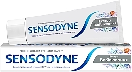 Зубна паста "Екстра відбілювання" - Sensodyne Whitening — фото N1