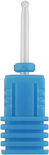 Парфумерія, косметика Насадка для фрезера керамічна (М) синя, Small Ball 3/32 - Vizavi Professional
