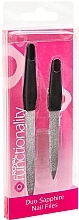 Духи, Парфюмерия, косметика Пилочка для ногтей - Royal Cosmetics Functionality Duo Sapphire Nail Files