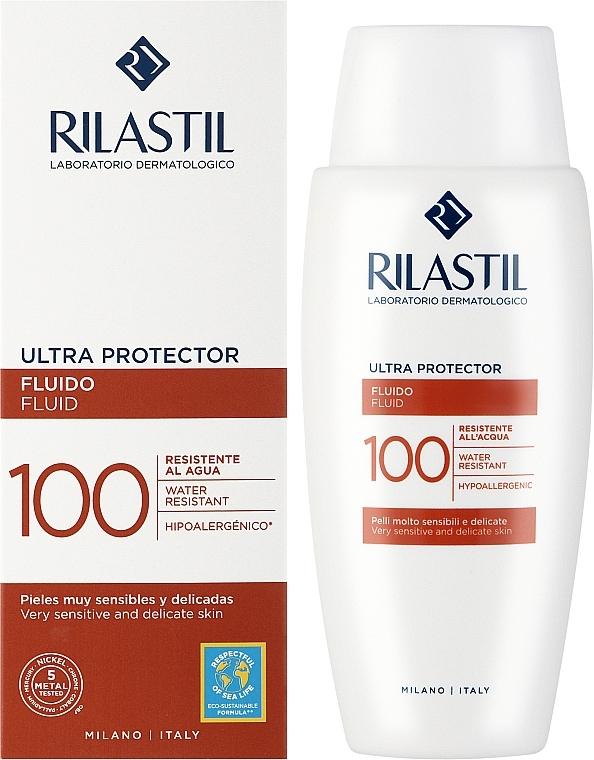 Солнцезащитный флюид для лица и тела - Rilastil Sun System Rilastil Ultra Protector 100+ SPF50+ — фото N4