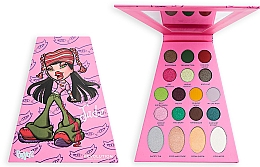 Парфумерія, косметика Палетка тіней для повік, 18 відтінків - Makeup Revolution x Bratz Doll Eyeshadow Palette