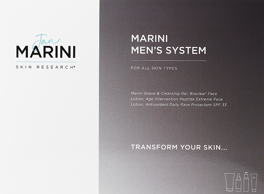 Набор, 4 продукта - Jan Marini Men's System — фото N1