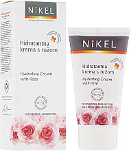 Зволожувальний крем з трояндою - Nikel Hydrating Cream with Rose — фото N1
