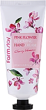 Крем для рук - FarmStay Pink Flower Blooming Hand Cream Cherry Blossom — фото N1