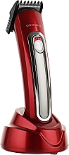 Тример для стрижки, акумуляторний, глянцево-червоний - Sibel Original Teox — фото N1