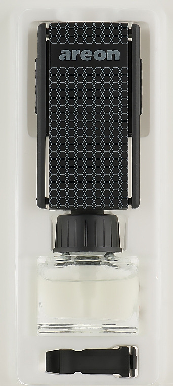 Ароматизатор повітря - Areon Car Blister Black Silver — фото N1