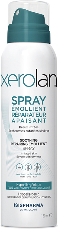 Увлажняющий восстанавливающий спрей-эмолент - Isispharma Xerolan Spray — фото N1