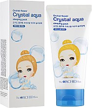 Парфумерія, косметика Зволожувальний нічний крем для обличчя - The Orchid Skin Orchid Crystal Aqua Sleeping Pack