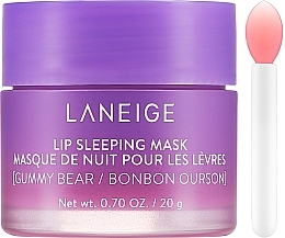 Интенсивно восстанавливающая ночная маска для губ - Laneige Sleeping Care Lip Sleeping Mask Gummy Bear — фото N1