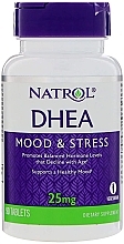 Біодобавка для поліпшення настрою, 25 мг - Natrol DHEA Mood & Stress — фото N1