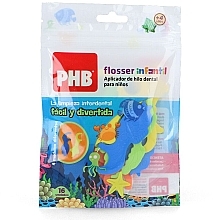 Парфумерія, косметика Аплікатор дитячої зубної нитки - PHB Flosser Dental Thread Applicator Kids